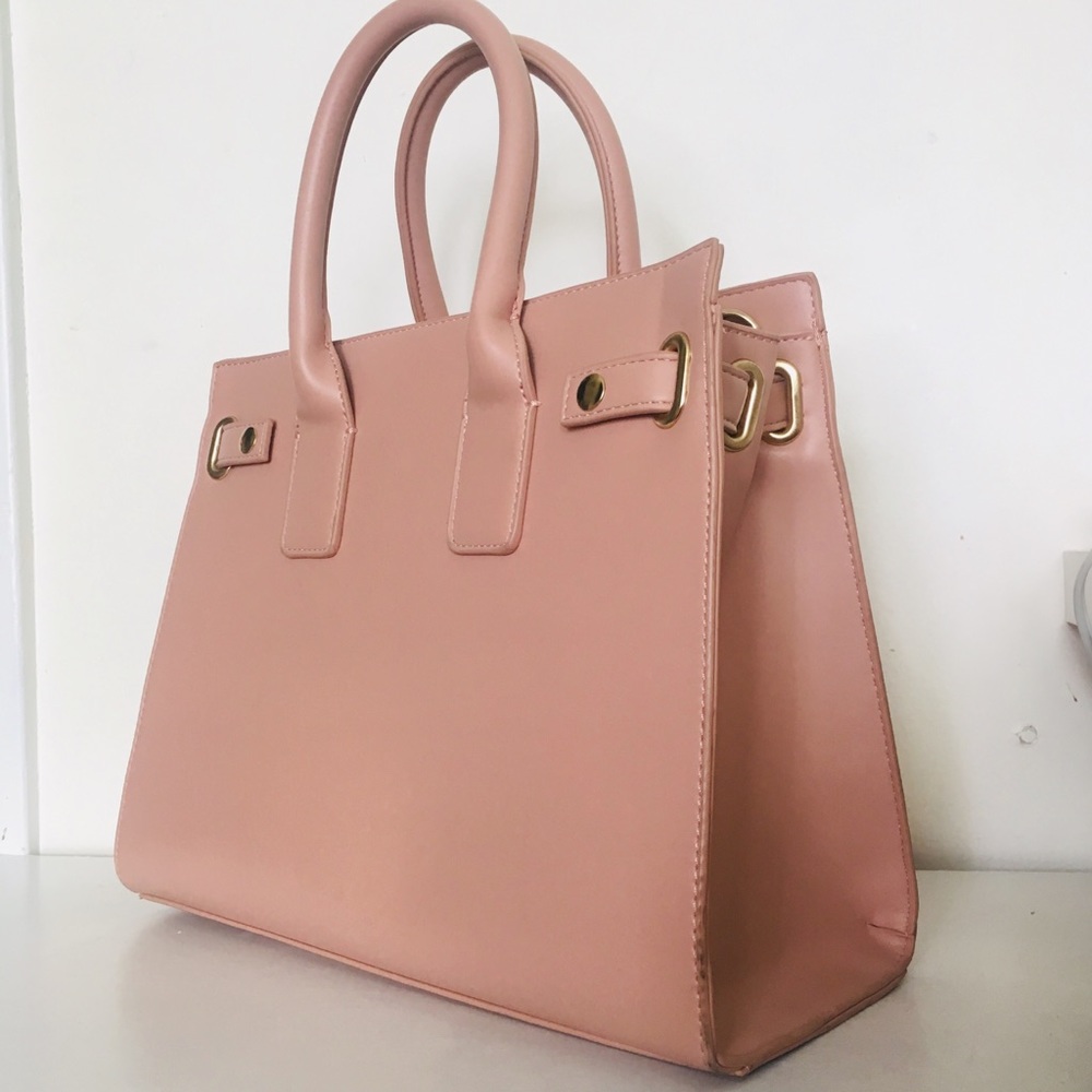 Forever 21 blush satchel